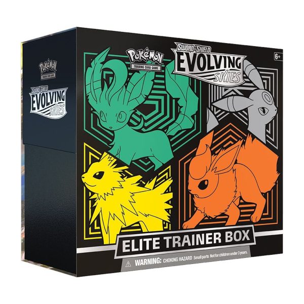 Evolving Skies Elite Trainer Box — Leafeon / Umbreon / Jolteon / Flareon