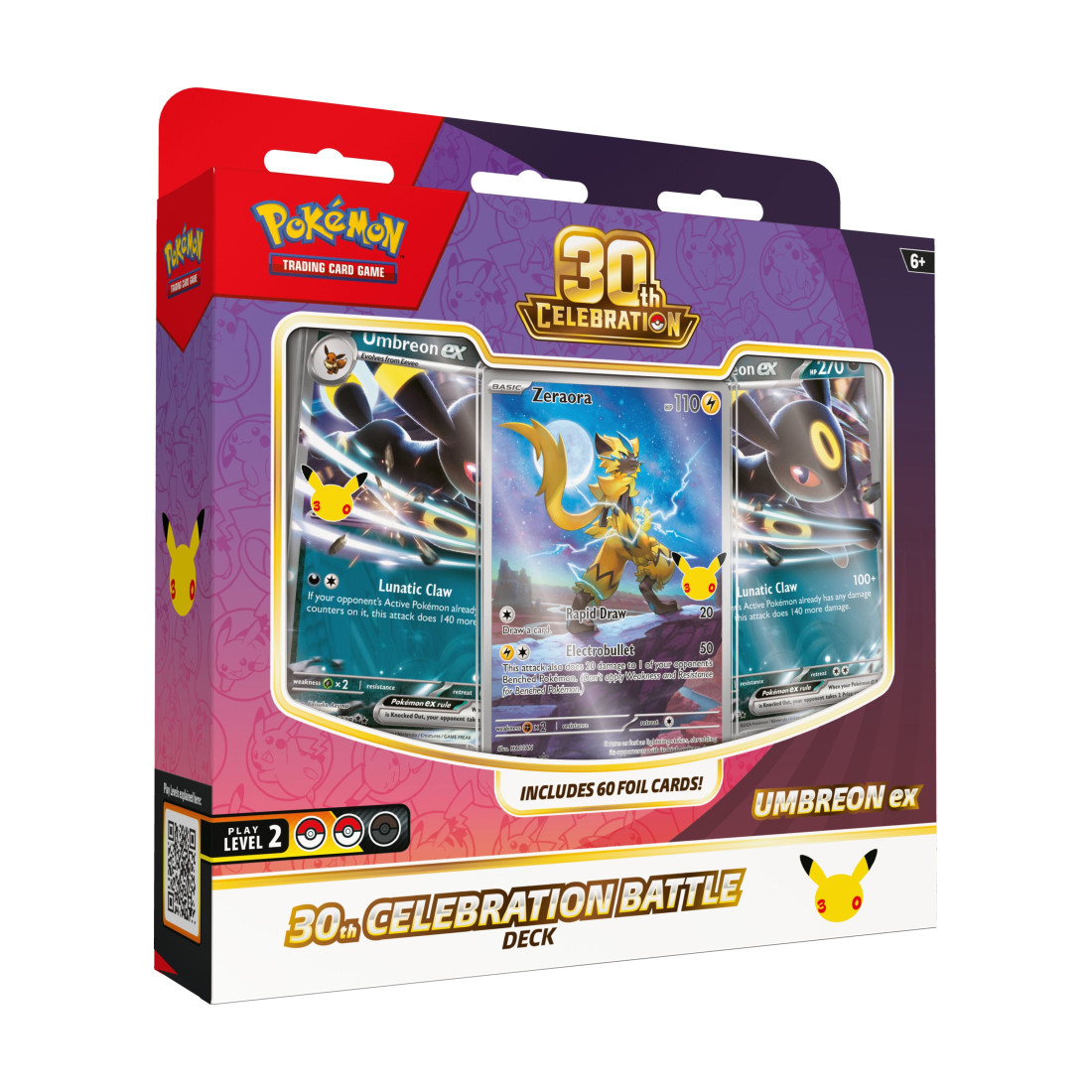 30th Celebration Umbreon ex Battle Deck, factory sealed