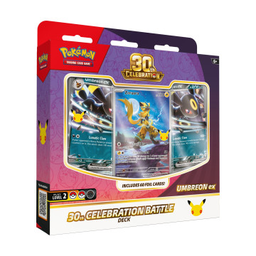 30th Celebration Umbreon ex Battle Deck, factory sealed