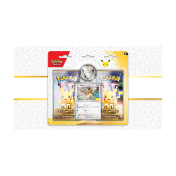 30th Celebration Eevee 2-Pack Blister, factory sealed