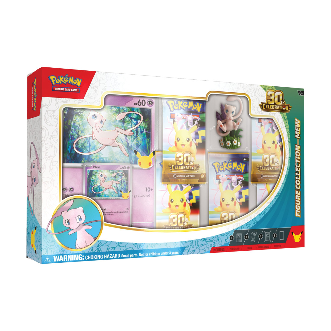 30th Celebration Mew Figure Collection, factory sealed