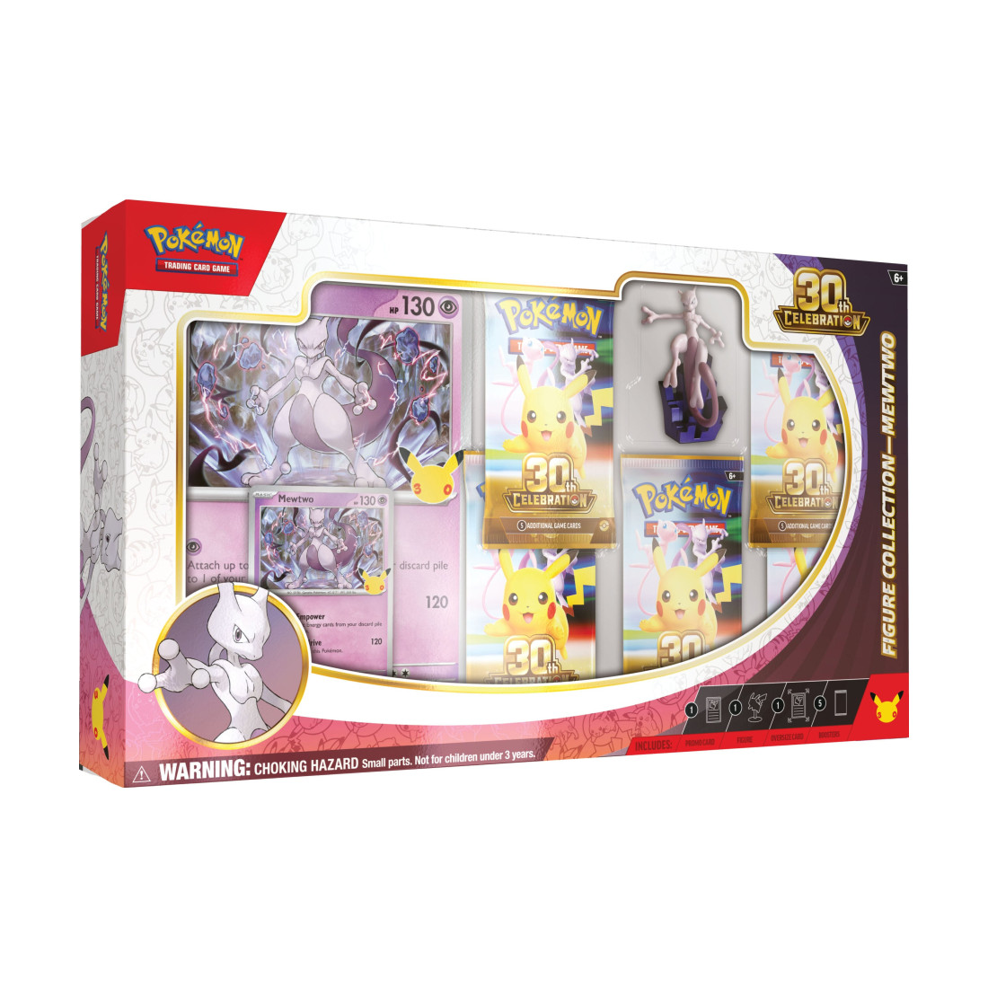 30th Celebration Mewtwo Figure Collection, factory sealed