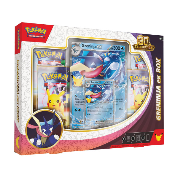 30th Celebration Pokémon ex Box—Greninja ex