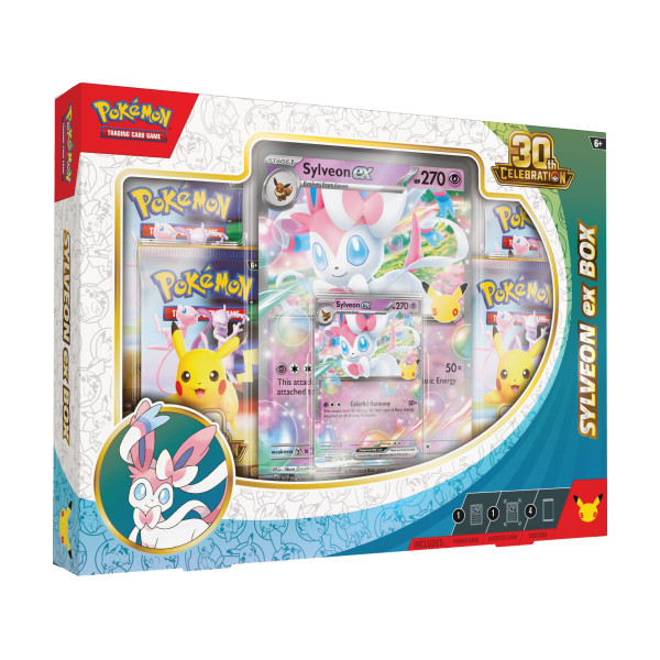 30th Celebration Pokémon ex Box—Sylveon ex